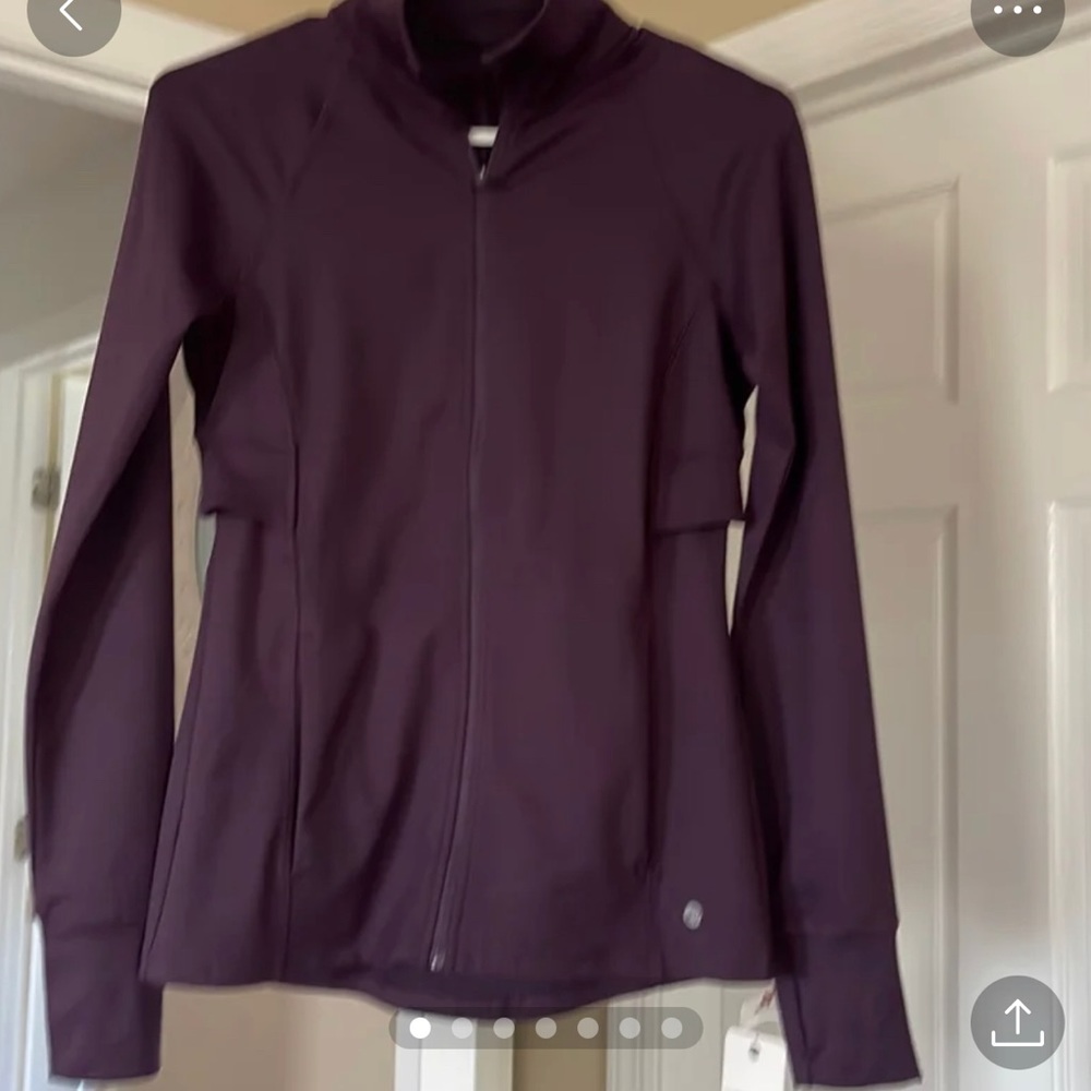 Apana athletic zip jacket. Size XS. NWT